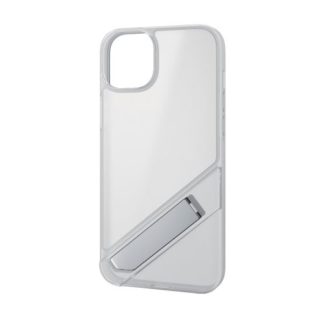 PM-A22BHVST1MCR<BR>iPhone 14 Plus用ハイブリッドケース/キックスタンド/シルキークリア<BR>エレコム㈱