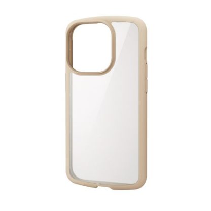 PM-A22CTSLFCIViPhone 14 Pro用ハイブリッドケース/TOUGH SLIM LITE/フレームカラー/背面クリア/アイボリーエレコム㈱