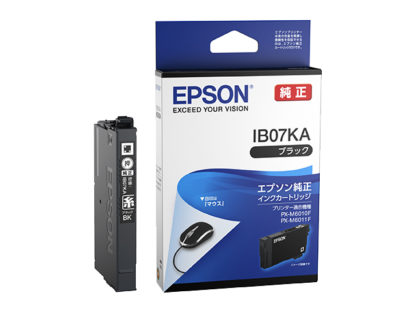 IB07KAビジネスインクジェット用 インクカートリッジ（ブラック）/標準インク/約350ページ対応セイコーエプソン㈱
