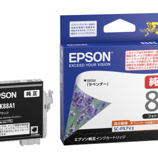 ICBK88A1<BR>インクカートリッジ（フォトブラック）<BR>セイコーエプソン㈱