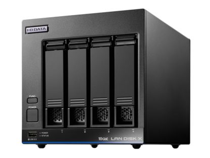HDL4-XA16B10GbE＆マルチギガビット Linux 法人向け 4ドライブNAS 16TB （5年保証・データ復旧）㈱アイ・オー・データ機器