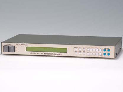 ISA-U1616/160416入力4出力12G-SDIマトリックススイッチャーイメージニクス㈱