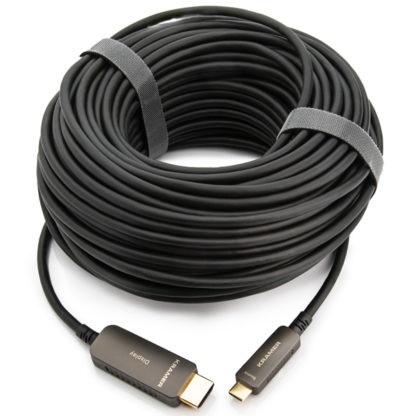 CLS-AOCU/CH-33USB-C - HDMI 4Kアクティブ光ファイバーケーブル (10m)クレイマーエレクトロニクス