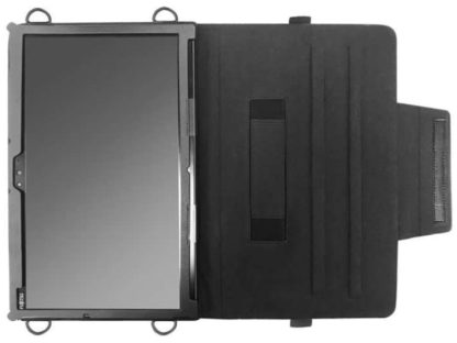 MDS-TCCQ7310BK富士通 Arrows Tab Q7311/Q7310対応 手帳型レザーケース ブラック㈱エムディーエス