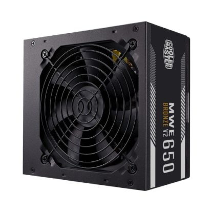 MPE-6501-ACAAW-BJPMWE 650 Bronze V2 Full Range / 80 PLUS Bronze認証 650W ATX 12V V2.52規格 ATX電源 / DC-DC +LLC 回路設計 アクティブPFC 温度に応じて回転速度を調節するHDBファン搭載ＣｏｏｌｅｒＭａｓｔｅｒ