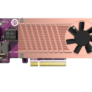 QM2-2P10G1TB/A<BR>2 x M.2 PCIe SSD + 1ポート 10GbE LANカード (QM2-2P10G1TB、組込)<BR>ＱＮＡＰ　Ｓｙｓｔｅｍｓ