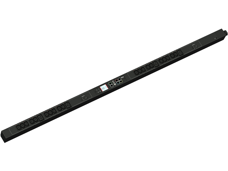 PX3-4497JViPDU 単相、AC200V、30A、入力:NEMA L6-30P、アウトレット:IEC60320 Locking C13(20)、IEC60320 Locking C19(4)、6.0kVA、1U(iX7コントローラー搭載)ラリタン・ジャパン㈱