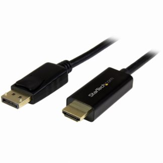DP2HDMM5MB<BR>DisplayPort - HDMI変換ケーブル 5m 4K解像度/UHD対応 ディスプレイポート/DP - HDMIアダプタ(ケーブル内蔵) オス/オス<BR>スターテック・ドットコム㈱