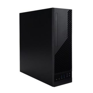 IW-CJ712B/265-U3<BR>MicroATXスーパースリムタワーケース/265W電源搭載/ブラック<BR>ユーエーシー㈱