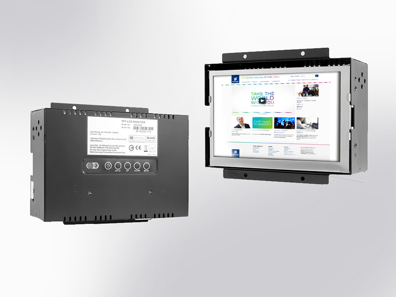 OF0706-WV40L0-HP7インチ 組込み向け産業用オープンフレームモニタ 静電容量式 WVGA HDMI×1 VESA75対応V-net AAEON㈱