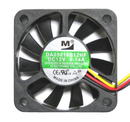 DA05010B12HF50mm角 厚さ10mm DC12V Highスピードファン㈱ワイドワーク