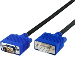 FHD15MF-5M<BR>ディスプレイケーブル（ミニD-Sub15ピンオス・メス） 5m<BR>サードウェーブ（ハイパーツールズ