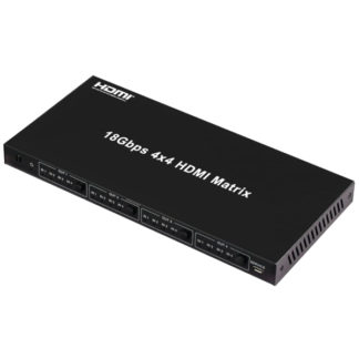 THD44MSP-4K60S<BR>4K HDR対応HDMI 4入力4出力4切替マトリクス器<BR>㈱テック