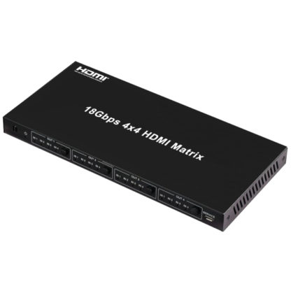 THD44MSP-4K60S4K HDR対応HDMI 4入力4出力4切替マトリクス器㈱テック