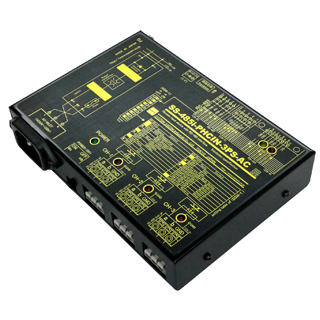 SS-485i-PHCIN-3PS-AC<BR>3ch入力→RS485変換器【絶縁タイプ】（AC90～250V仕様）【入力方式： 無電圧接点 オープンコレクタ スイッチ TTL その他】3ch長距離I/O転送システム[Inputタイプ]<BR>システムサコム工業㈱