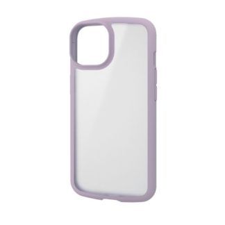 PM-A22ATSLFCSPL<BR>iPhone 14/iPhone 13用ハイブリッドケース/TOUGH SLIM LITE/フレームカラー/背面クリア/シルキークリア/ラベンダー<BR>エレコム㈱